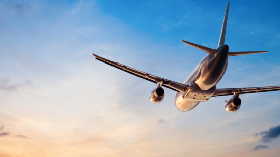 international travel airplane