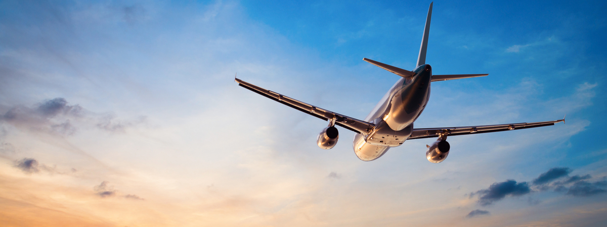 international travel airplane